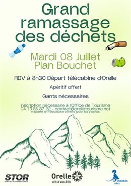 Grand Ramassage des déchets_Orelle - OTOrelle