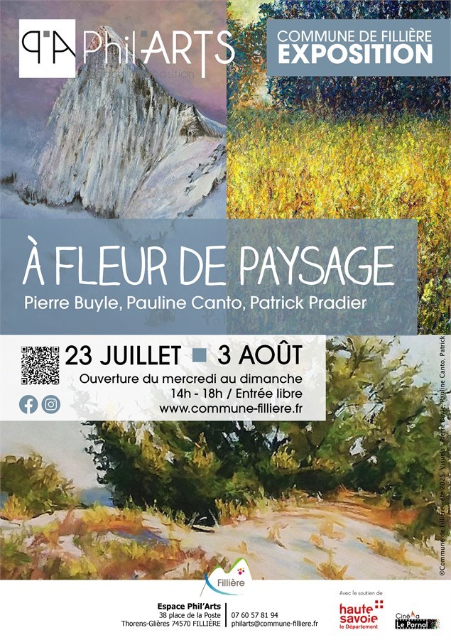 A fleur de paysage