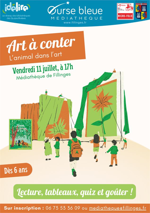 Art à conter : L'animal dans l'art_Fillinges - Service Communication