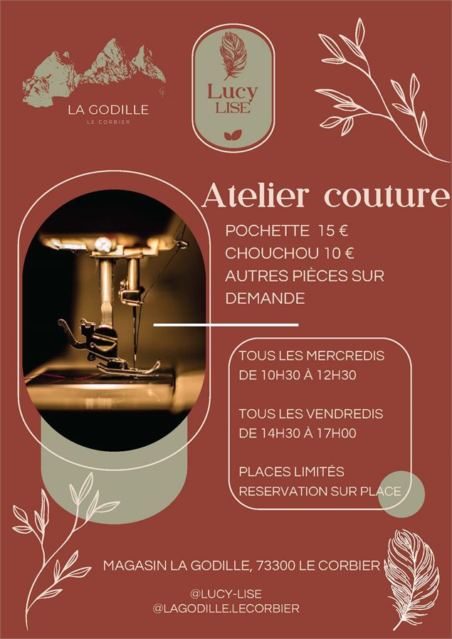 Atelier couture avec Lucy Lise_Le Corbier