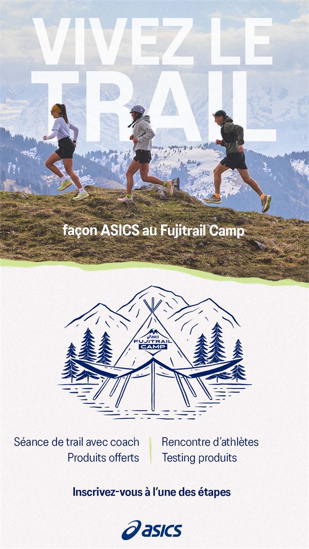 Montée du Nid d'Aigle x Asics au Fujitrail Camp_Saint-Gervais-les-Bains