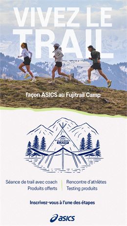 Montée du Nid d'Aigle x Asics au Fujitrail Camp_Saint-Gervais-les-Bains