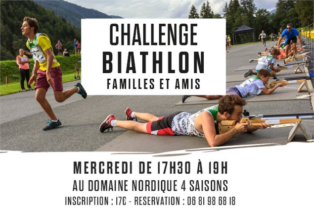 Challenge biathlon familles et amis_Les Contamines-Montjoie