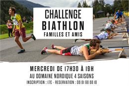Challenge biathlon familles et amis_Les Contamines-Montjoie