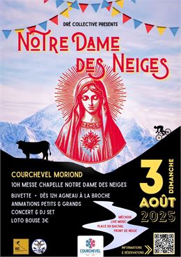 Fête de Notre Dame des Neiges - Courchevel Moriond_Courchevel - association dre