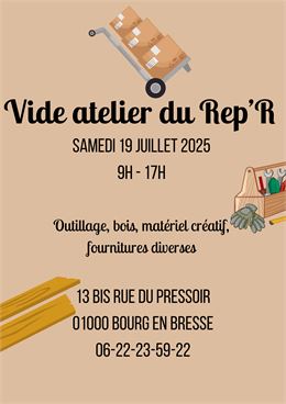Vide Atelier du Rep'R - association le Rep'R
