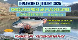 Concours de pêche au 1er lac des Ilettes_Sallanches