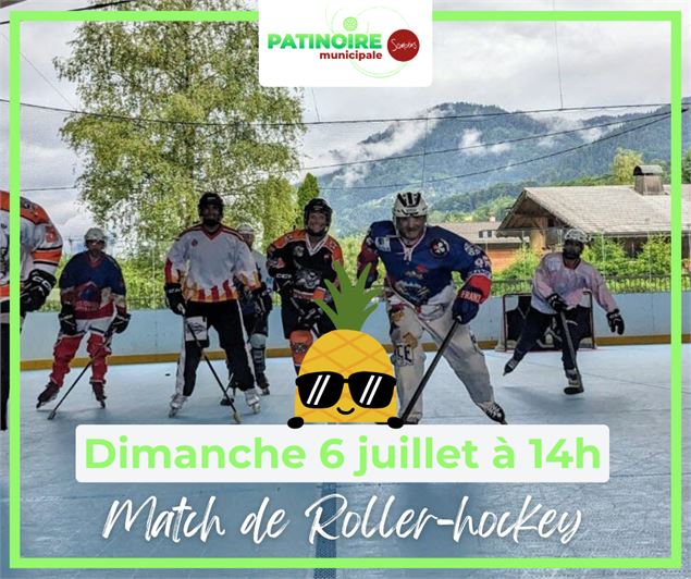 Match d'animation - Roller hockey_Samoëns