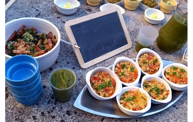 Atelier de cuisine créative à La Fourmi Verte_Échallon