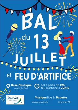 Bal et feu du 13 juillet_Sevrier - Mairie de Sevrier