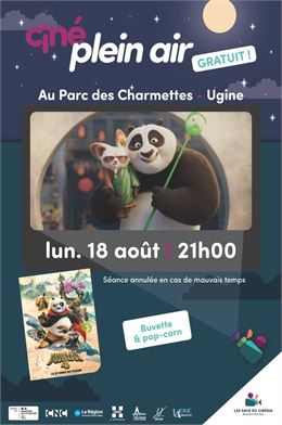 Ciné Plein Air : Kung Fu panda 4_Ugine