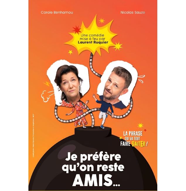 Affiche Je préfère qu'on reste ami - Les Arts dans l_R_Péronnas