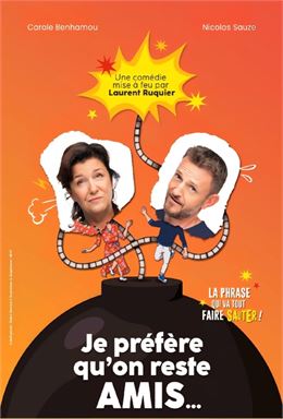 Affiche Je préfère qu'on reste ami - Les Arts dans l_R_Péronnas