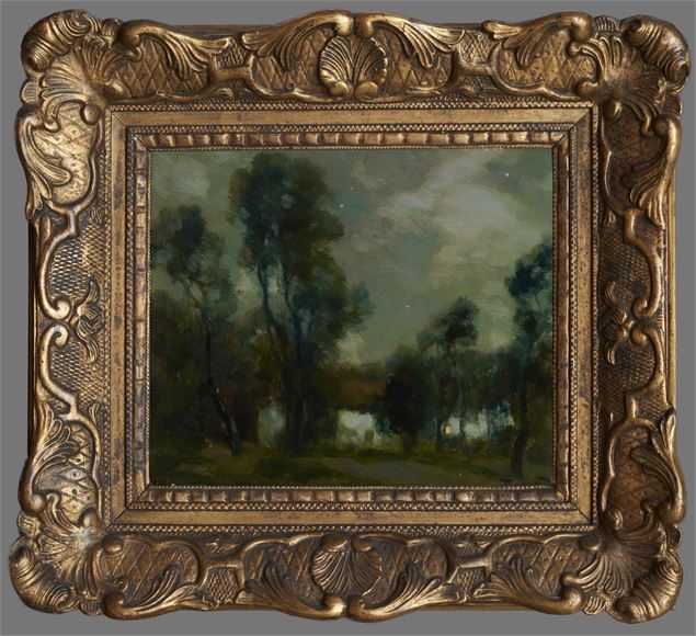 Accrochage : Les couleurs de la nuit_Chambéry - Jean-Luc Lacroix - musées de la Ville de Chambéry