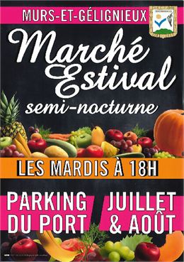 Marché estival de Murs-et-Gélignieux - ©Mairie de Murs-et-Gélignieux