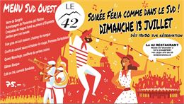 Soirée Féria comme dans le Sud !