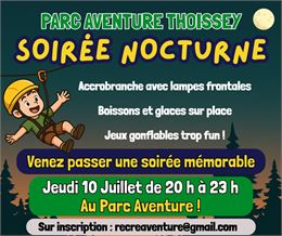 Soirée nocturne_Thoissey - CR parc aventure