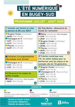 Inventer son histoire et créer sa planche de BD avec BDnF_Champagne-en-Valromey - CC Bugey Sud