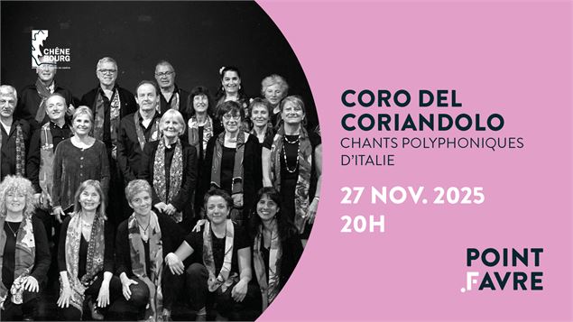 Coro del Coriandolo - Chants polyphoniques d'Italie