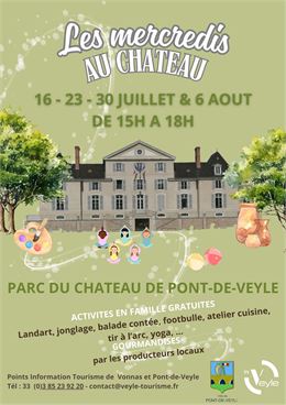 Les mercredis au château_Pont-de-Veyle - cc la Veyle