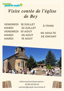 Visite contée de l'Eglise de Bey_Bey