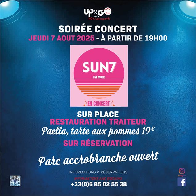 Concert I Sun7 live music_Montchavin-les-Coches - Up &go