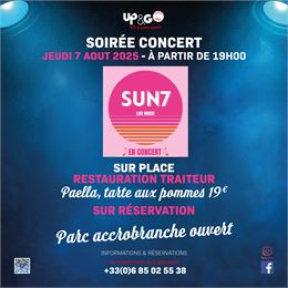Concert I Sun7 live music_Montchavin-les-Coches - Up &go
