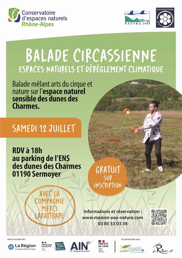Balade sensorielle et circassienne_Pont-de-Vaux - Maison de l'eau et de la nature