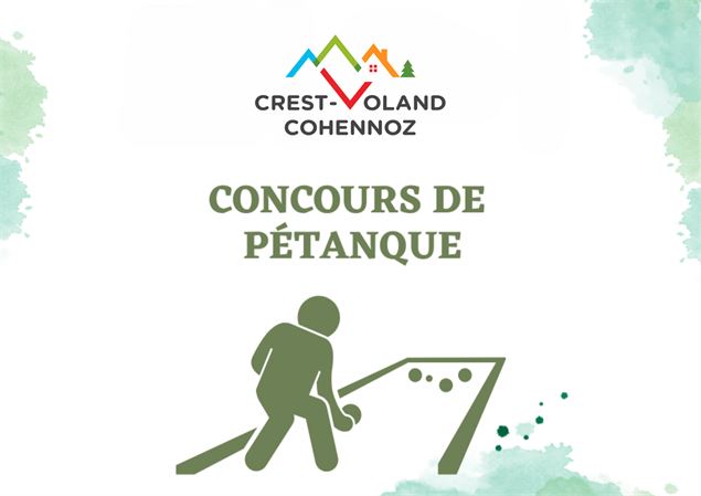 Concours de pétanque_Cohennoz - OT CVC