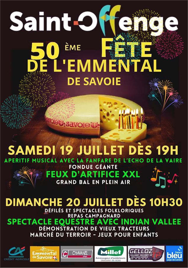 50 ème Fête de l'emmental de Savoie_Saint-Offenge - fête de l'emmental