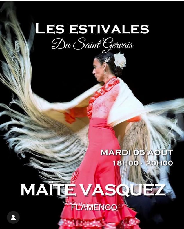 Les Estivales du Saint-Gervais - Concert Maité Vasquez_Saint-Gervais-les-Bains