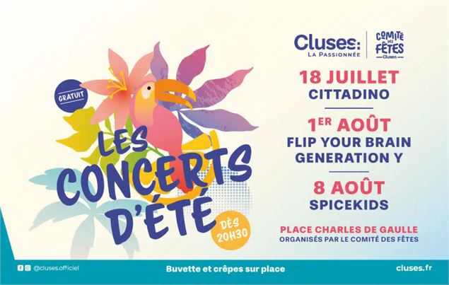 Concert d'été : Cittadino_Cluses