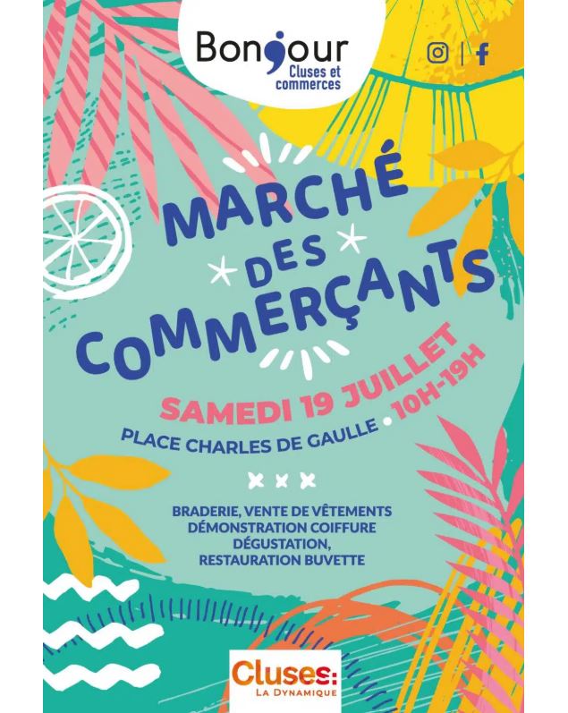 Marché des commerçants_Cluses