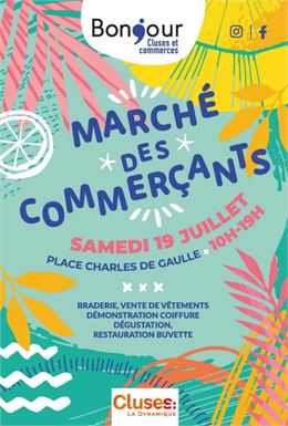 Marché des commerçants_Cluses
