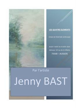 Affiche du stage - Jenny Bast