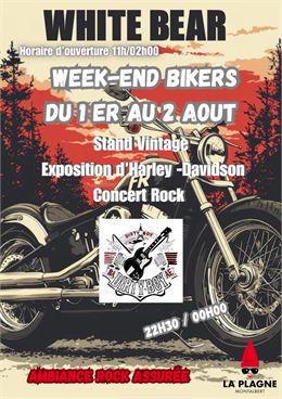 Week-end Bikers au White Bear_Plagne-Montalbert - White Bear
