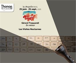 Visite Nocturne à La Chapelle_Thonon-les-Bains - Chapelle de la visitation - ville de Thonon-les-Bai