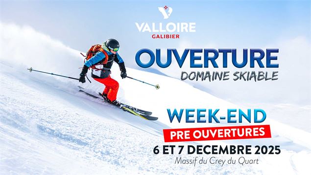 Préouverture du domaine skiable_Valloire