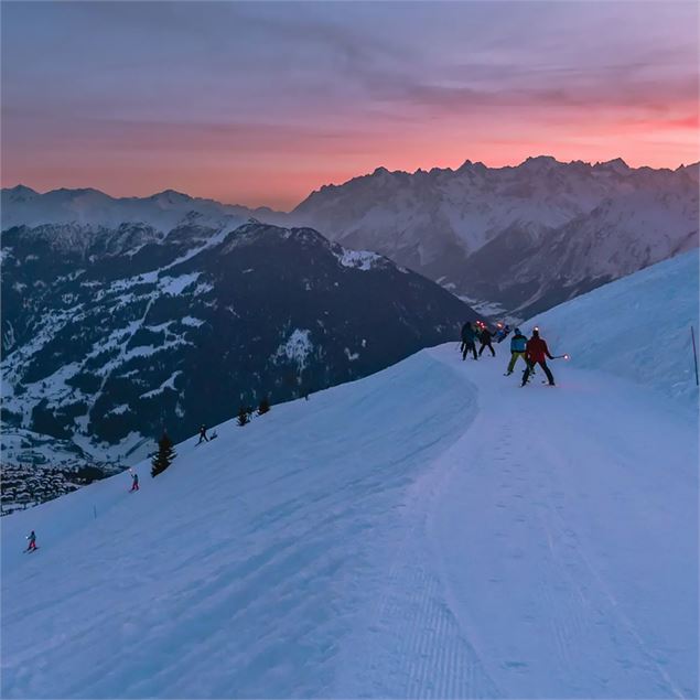 Descente aux flambeaux - Office de Tourisme Verbier
