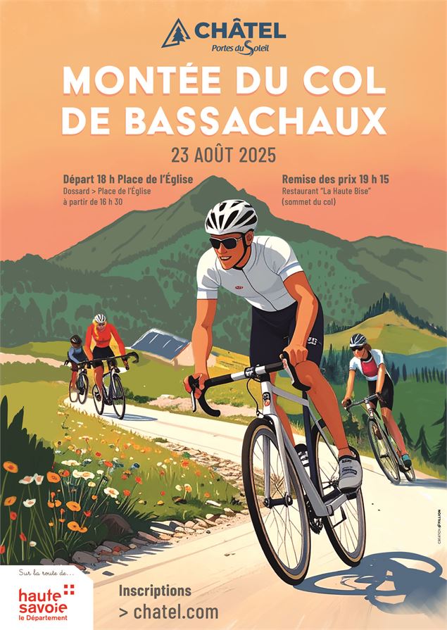 Montée du Col du Bassachaux - Val Média