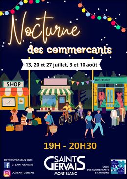 Nocturne des commerçants_Saint-Gervais-les-Bains