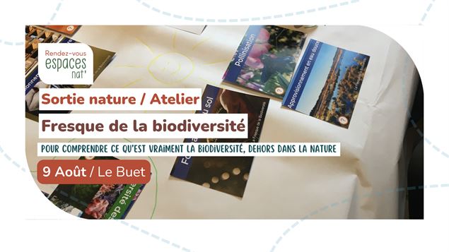 Atelier nature - Fresque de la biodiversité_Vallorcine
