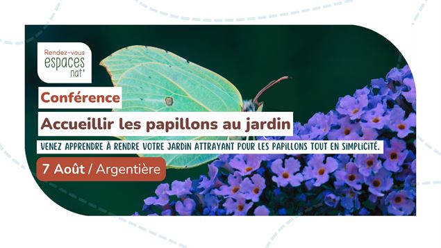 Conférence - Accueillir les papillons au jardin_Argentière