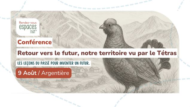 Conférence - Retour vers le futur, notre territoire vu par le Tétras_Argentière