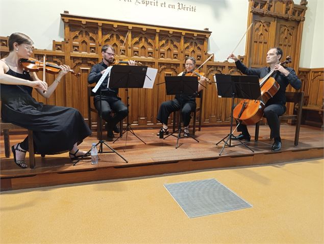 Concert en l'église - Quatuor à cordes_La Clusaz