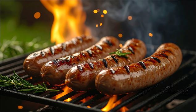 Saucisses sur un barbecue - Pixabay