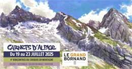 Affiche Carnets d'Alpage - Pierre Amoudry / Luc Perillat