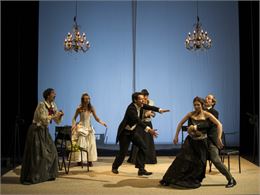 Un fil à la patte, comédie théâtrale_Bonneville