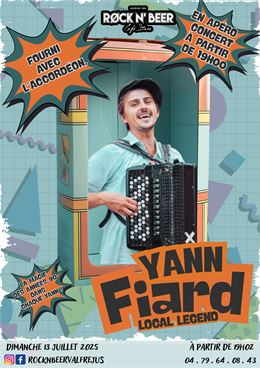 Affiche Yann et sa gapette - Rock n'Beer