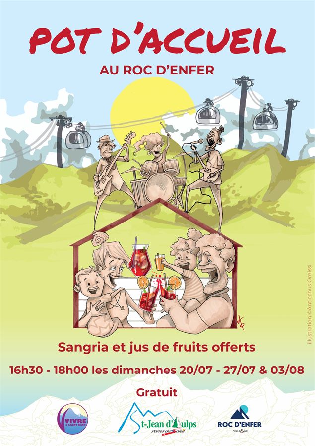 L'association Vivre à St Jean vous accueille en musique au Roc d’Enfer les dimanches 20 et 27 juille